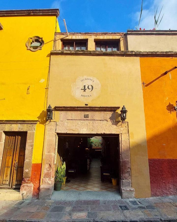 Hotel Mesones 49 San Miguel de Allende Bagian luar foto